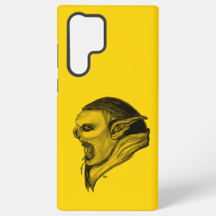Troll in Black and Yellow Design Samsung Galaxy S22 Ultra Case
