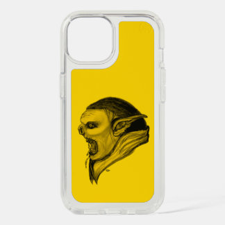 Troll in Black and Yellow Design iPhone 15 Case