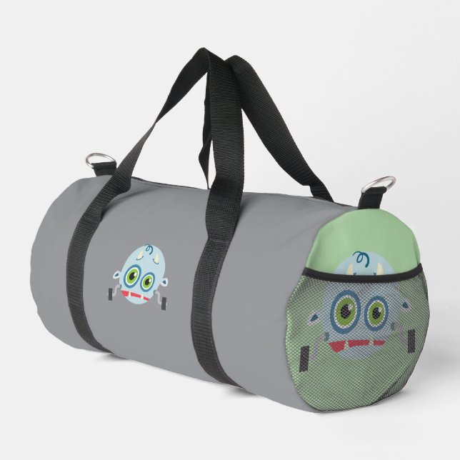 troll in training  duffle bag (Right Corner)
