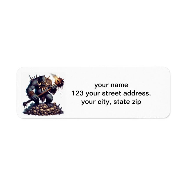 Troll Label (Front)