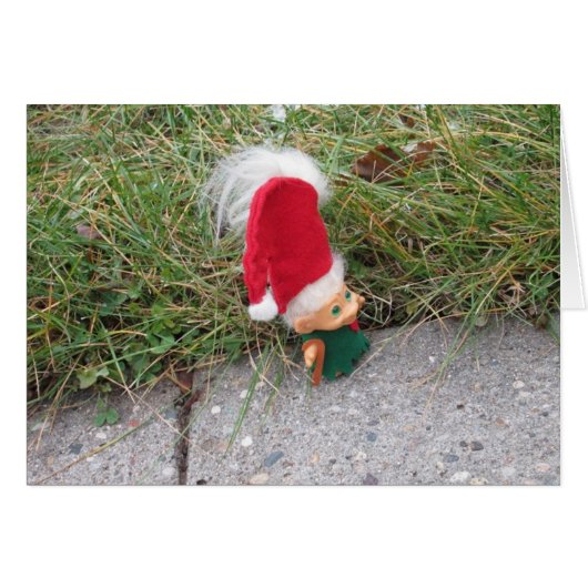 Troll on a stroll cards (Front Horizontal)