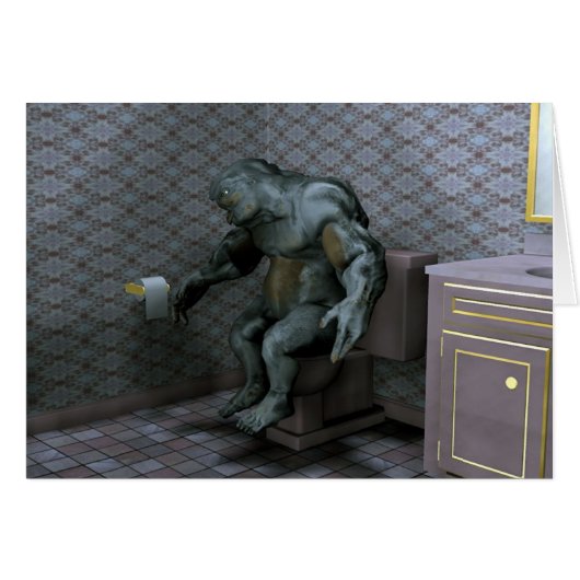 Troll On The Bowl Cards (Front Horizontal)