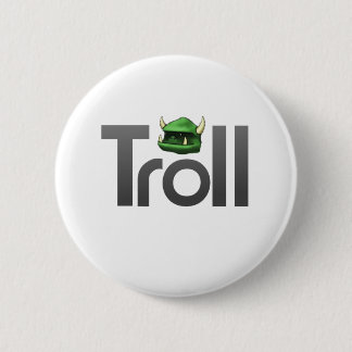 Troll Pinback Button