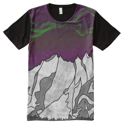 TROLL WALL Geometric illustration All-Over-Print Shirt