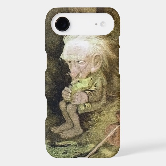 Troll with his Pet Frog (Detail) Case-Mate iPhone Case (Back)