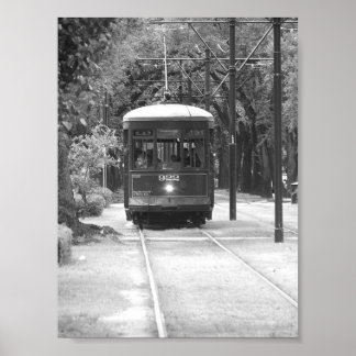Trolley Cable Car Garden District New Orleans, LA Poster