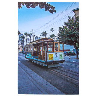 Trolley Car Metal Print