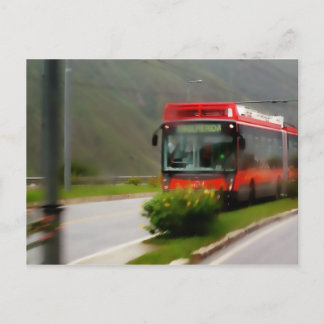 Trolley Post Card