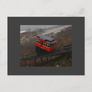 trolley postcard
