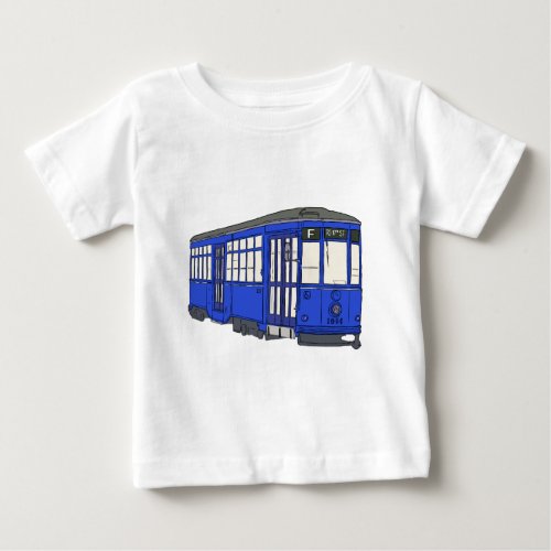 Trolley Trolleybus Streetcar Tram Trolleycar Cars Baby T_Shirt