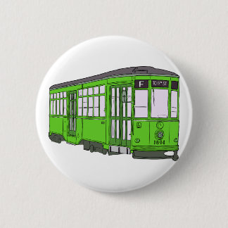 Trolley Trolleybus Streetcar Tram Trolleycar Cars Pinback Button