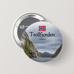Trollfjord Lofoten Button