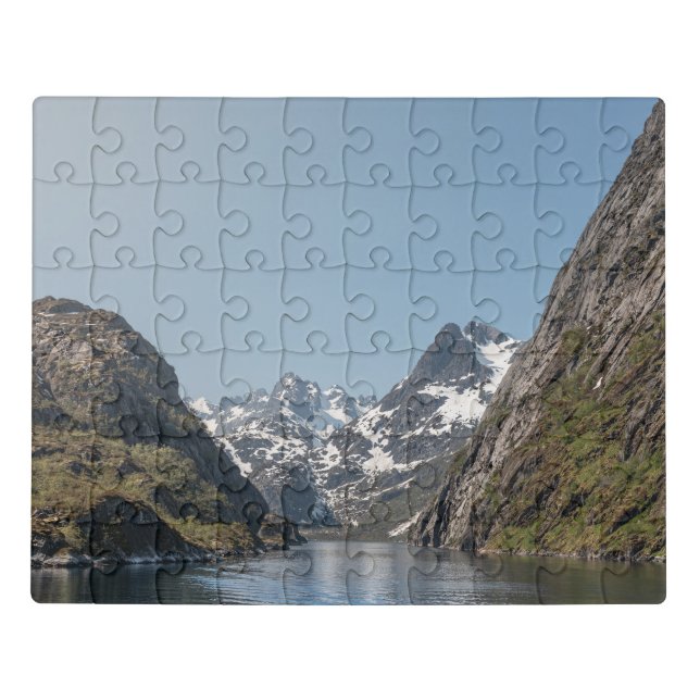 Trollfjord Lofoten Jigsaw Puzzle (Puzzle Horizontal)