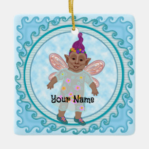 Trollie fairy ornament