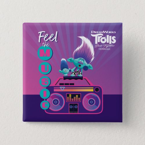 Trolls Band Together  Feel The Music Button