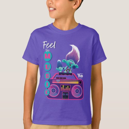 Trolls Band Together  Feel The Music T_Shirt