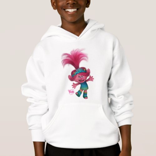 Trolls Band Together  Poppy Character Art Hoodie