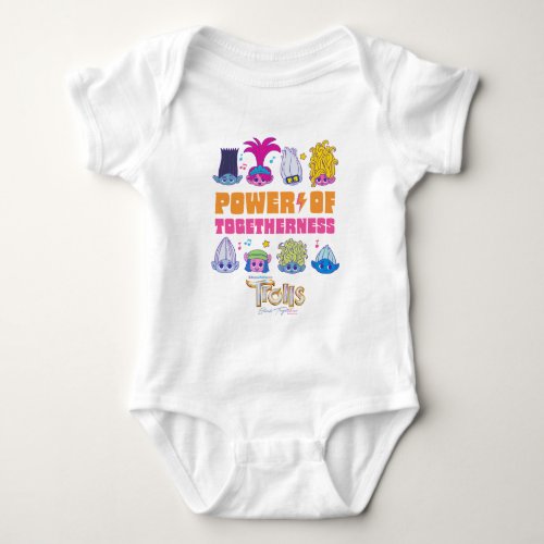 Trolls Band Together  Power of Togetherness Baby Bodysuit