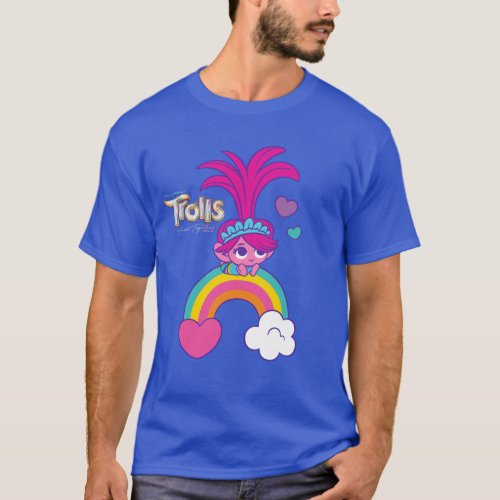 Trolls Band Together  Tiny Trolls Poppy Rainbow T_Shirt