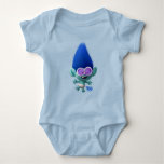 Trolls Band Together | Young Branch Character Art Baby Bodysuit at Zazzle