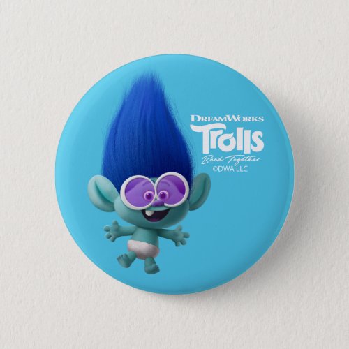 Trolls Band Together  Young Branch Character Art Button
