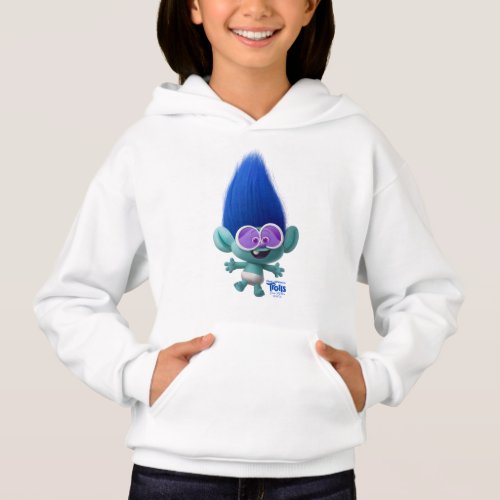 Trolls Band Together  Young Branch Character Art Hoodie