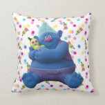 Trolls | Biggie & Mr. Dinkles Throw Pillow<br><div class="desc">Welcome to Troll Town where love is always in the hair,  cupcakes with a side of rainbows is an attitude (and snack),  and pants are optional - especially if you're wearing glitter. DreamWorks Trolls World Tour © DreamWorks Animation LLC. All Rights Reserved.</div>