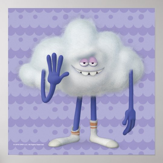 Trolls | Cloud Guy Poster | Zazzle.com