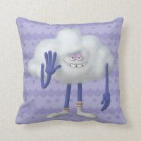 Trolls | Cloud Guy Throw Pillow