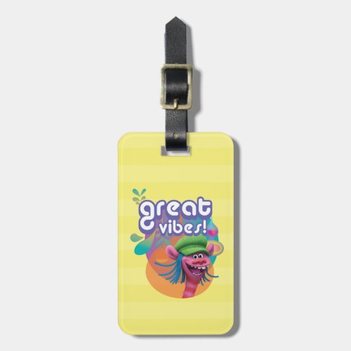 Trolls  Cooper _ Great Vibes Luggage Tag