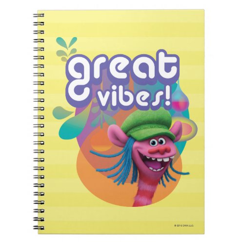 Trolls  Cooper _ Great Vibes Notebook