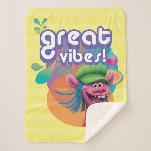 Trolls  Cooper _ Great Vibes Sherpa Blanket