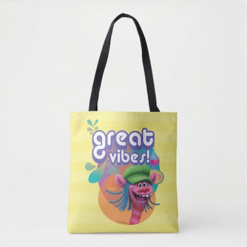 Trolls  Cooper _ Great Vibes Tote Bag