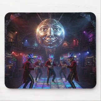 Trolls Dance Under Disco Ball With Human Features Mouse Pad