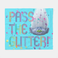 Trolls | Guy Diamond - Pass the Glitter Fleece Blanket