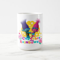 Trolls | Poppy & Branch - Cupcakes and Rainbows Coffee Mug