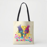 Trolls | Poppy & Branch - Cupcakes and Rainbows Tote Bag