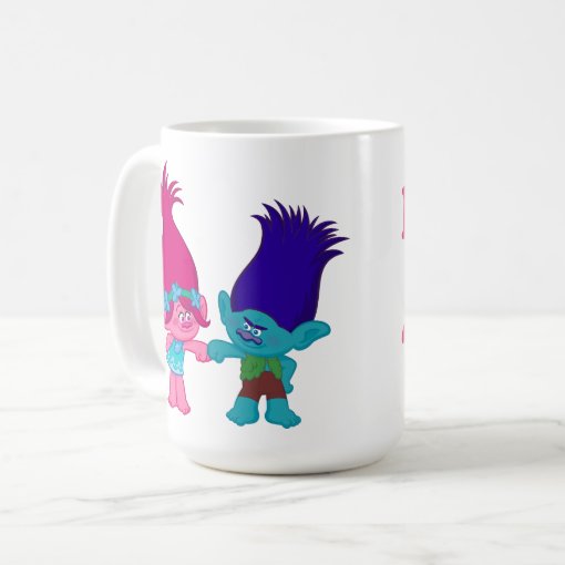 Trolls | Poppy & Branch - Rock 'N Troll Coffee Mug | Zazzle