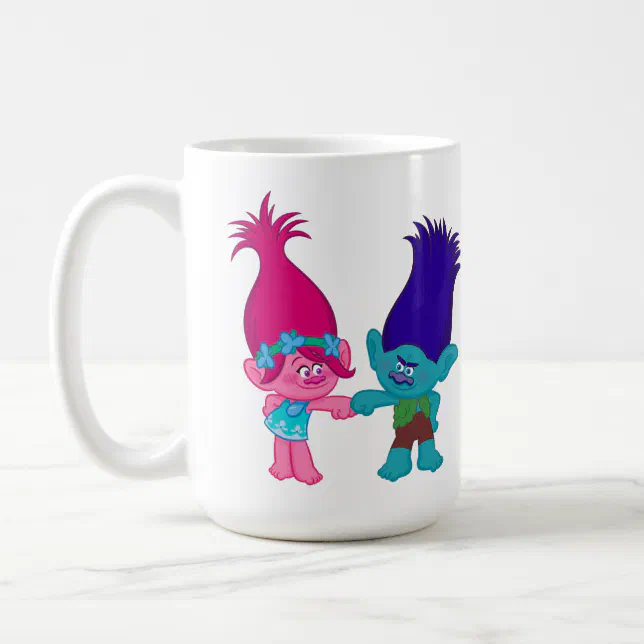 Trolls | Poppy & Branch - Rock 'N Troll Coffee Mug | Zazzle