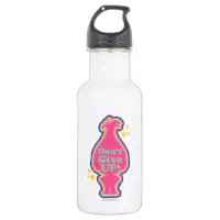 Classic Trolls, Pink Glitter Troll Stainless Steel Water Bottle