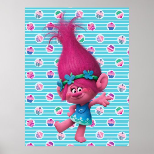 Trolls | Poppy - Queen Poppy 2 Poster | Zazzle.com