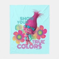 Trolls | Poppy - Show Your True Colors Fleece Blanket