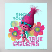 DreamWorks Trolls 5-in-1 Value Set Show Your True Colors Trolley Bag with  Accessory Purple