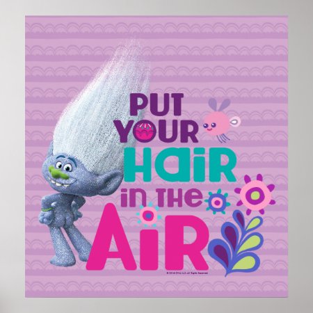 Trolls | Put Your Hair In The Air 2 Poster