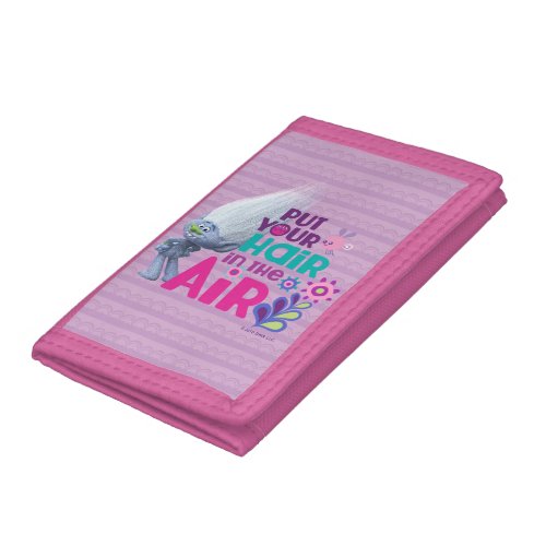 Trolls  Put Your Hair in the Air Trifold Wallet