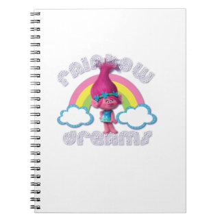 Trolls Rainbow Dreams Poppy Notebook