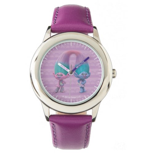 Trolls  Satin  Chenille Watch