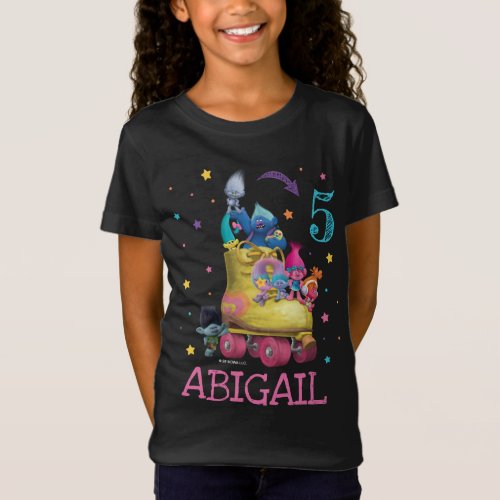 Trolls Snack Pack Birthday T_Shirt