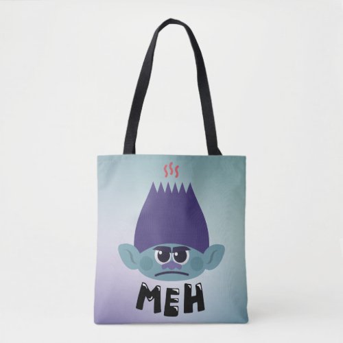 Trolls World Tour  Branch Meh Emoji Tote Bag