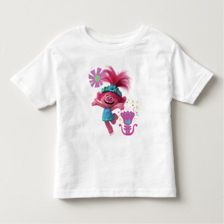 Trolls World Tour | Poppy Jumping For Joy Toddler T-shirt